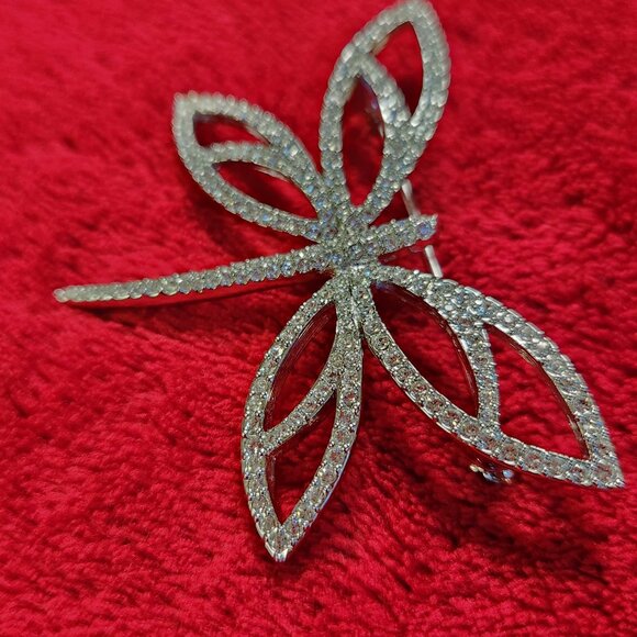 Swarovski Crystal DRAGONFLY Brooch Pin - Picture 12 of 15